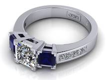 Bespoke engagement diamond ring Auckland